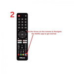 Hikers 50'' Inch Frameless Android Smart 4K LED TV-Black+12 Months Warranty