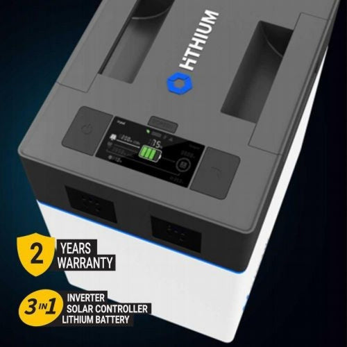 HITHIUM HeroEE 2kWh Portable Power Supply Power Station for Home Backup & Outdoor