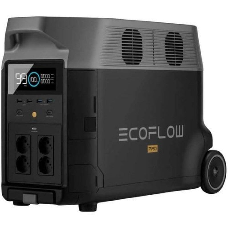 ECOFLOW DELTA Pro 3600Wh Portable Power Station, 2.7H Fast Charge,Solar Generator for Home Use, Powe