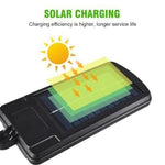 Solar Street Light 120COB Household Human Body Sensor Lamp Outdoor Garden Wall Lamp
