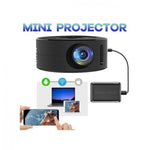 OIPETLUCK 1080p Mini LED Mobile Screen Projector Portable