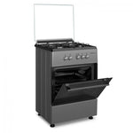 Maxi MAXI STANDING 60X60 GAS COOKER 4B BASIC GREY