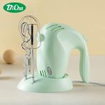 BiChu BiChu-Handheld Electric Egg Beater, Handheld 5-speed Cream Desktop Blender，Can be used to beat
