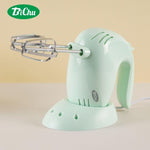 BiChu BiChu-Handheld Electric Egg Beater, Handheld 5-speed Cream Desktop Blender，Can be used to beat