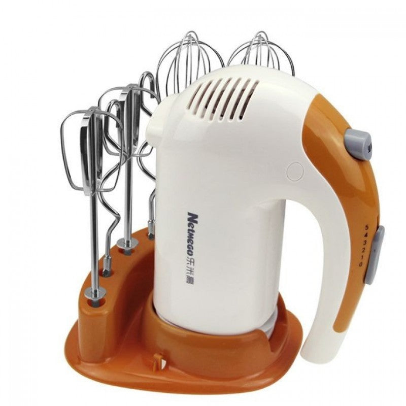 Pure Copper 5 Speed Hand Cake Mixer With Replacement Beaters