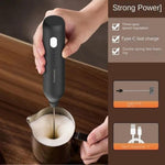 Egg beater, electric milk frother, milk frother, household coffee frother, mini blender, tool for ba