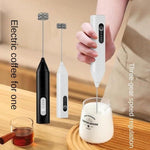 Egg beater, electric milk frother, milk frother, household coffee frother, mini blender, tool for ba