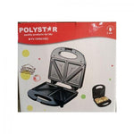 Polystar Bread Toaster/Sandwich Maker - 2 Triangular Plates