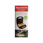 Polystar Bread Toaster/Sandwich Maker - 2 Triangular Plates