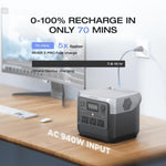 ECOFLOW RIVER 2 Pro Portable Power Station, 768Wh LiFeP04 Battery, 70 Min Fast Charging, 3X800W AC O