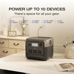 ECOFLOW RIVER 2 Pro Portable Power Station, 768Wh LiFeP04 Battery, 70 Min Fast Charging, 3X800W AC O