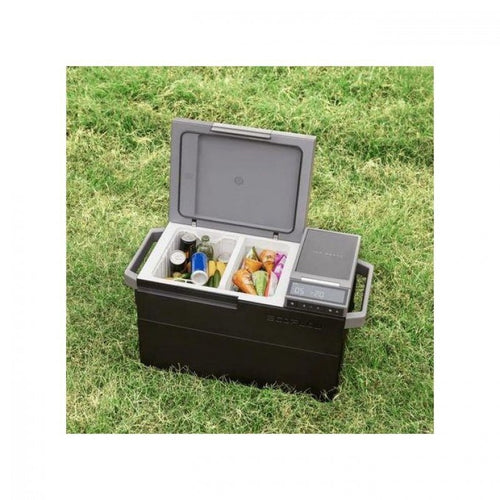 ECOFLOW GLACIER, 36L Portable Dual-Zone Fridge Freezer, 39H Off-Grid Cooling, AC/Solar/Car Powered C