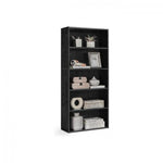 LASA 5-Tier Bookcase – Sturdy & Adjustable Shelving Unit