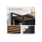 LASA 65L Laundry Basket - Compact Design, Pull-Out Liner & Storage Shelf