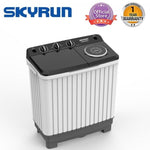Skyrun 7kg Twin Tub Semi-automatic Washing Machine (SPB80-E05S).