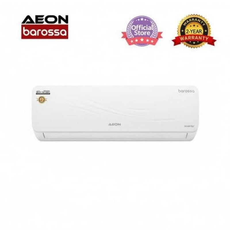 Aeon 1HP Split Inverter Air Conditioner (ASA09IJJ) with Free Installation Kit + 1 Year Warranty - Wh