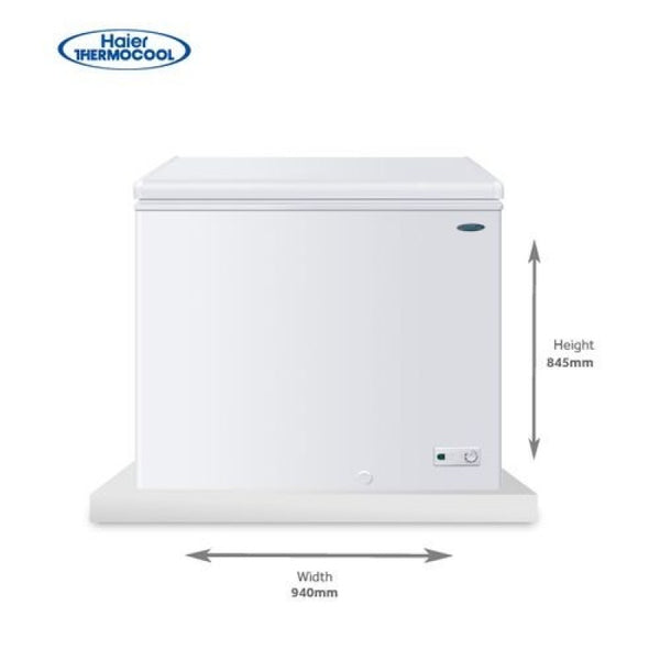 Haier Thermocool 200 Litres Chest Freezer (HTF-200) - White + 3 Years Warranty